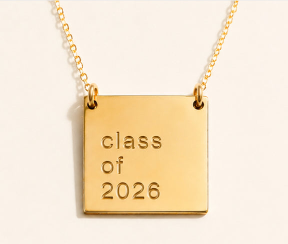 Phrase Necklace: Graduation