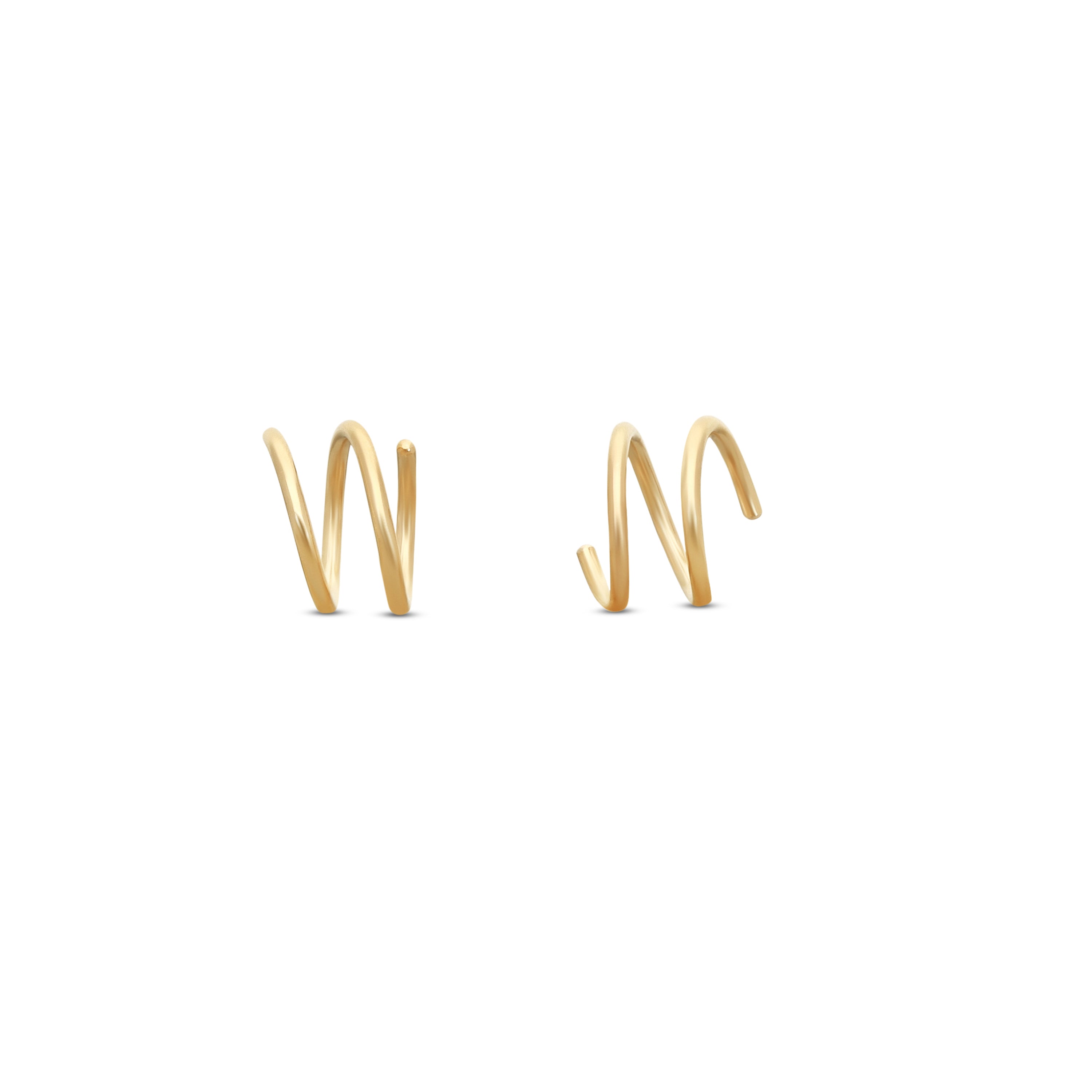 Cora Corkscrew Mini Hoops