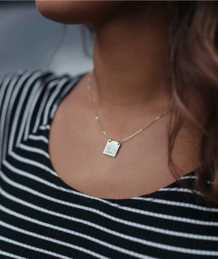Phrase Necklace: Graduation