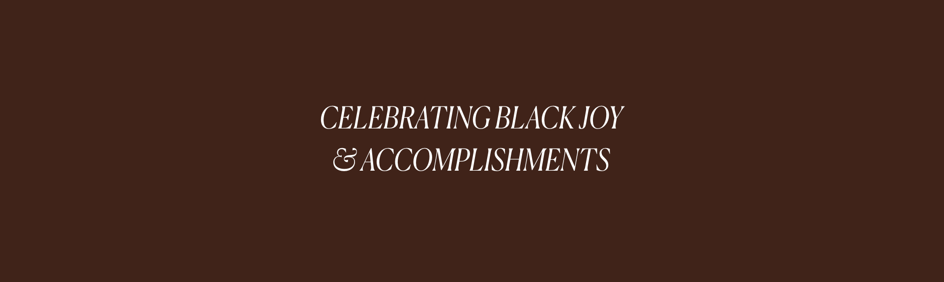 Celebrating Black History Month