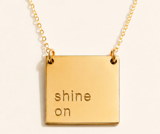 Phrase Necklace:  Graduation